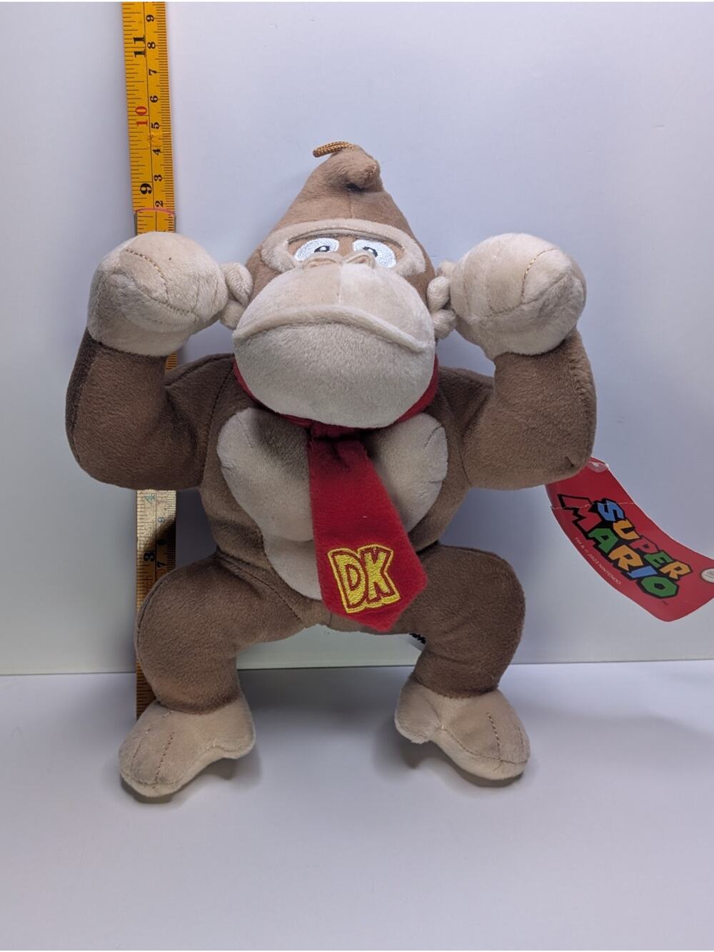 Nintendo Donkey Kong Plush 11" Super Mario DK Stuffed Animal Tag Attached